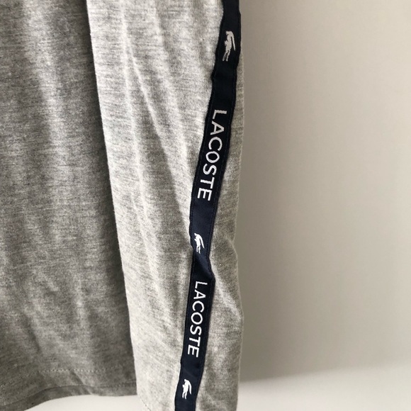 Lacoste Gray Sleepwear Shirt L - Picture 6 of 9